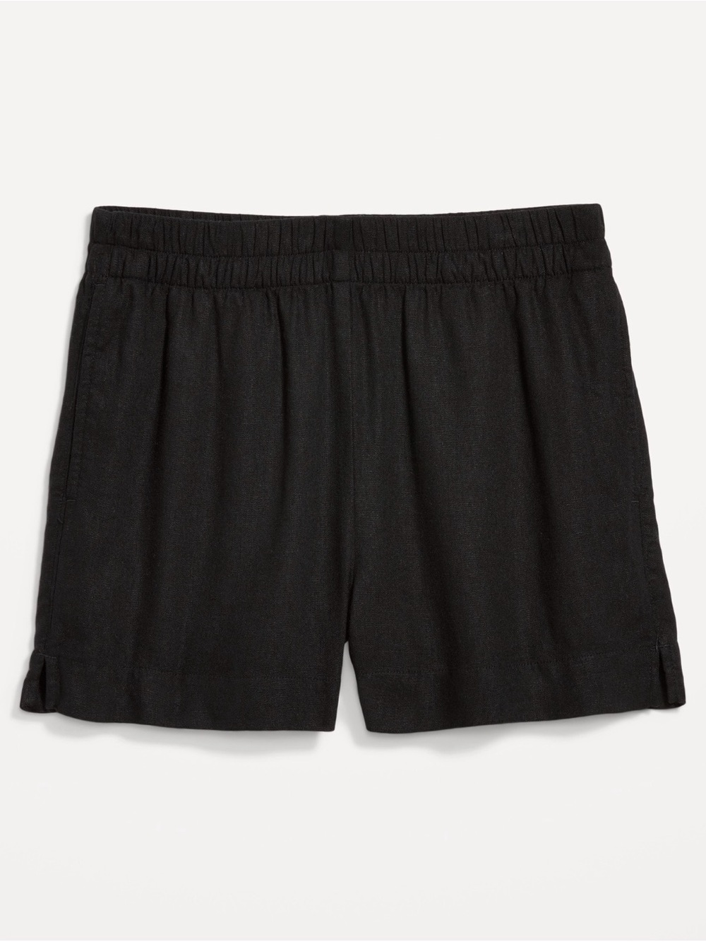 Old Navy High-Waisted Beach Linen Pull-
On Shorts - Picture 1 of 3